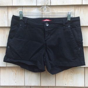 NWOT Union Bay black shorts, size 9